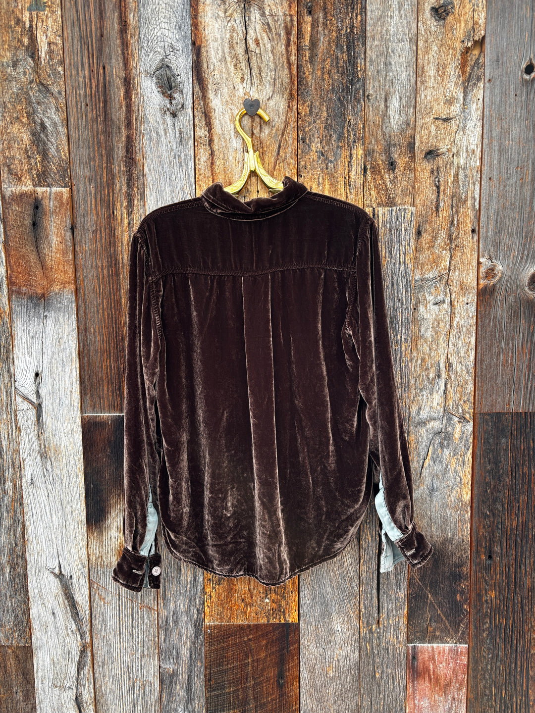 Llea Blue Lili Velvet Top Bark