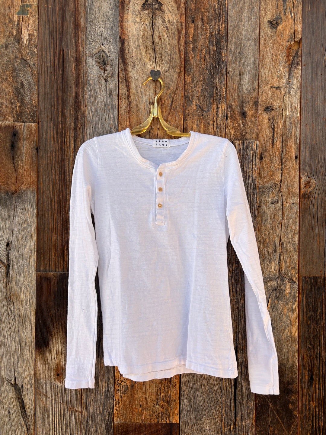 Llea Blue Missy Henley White