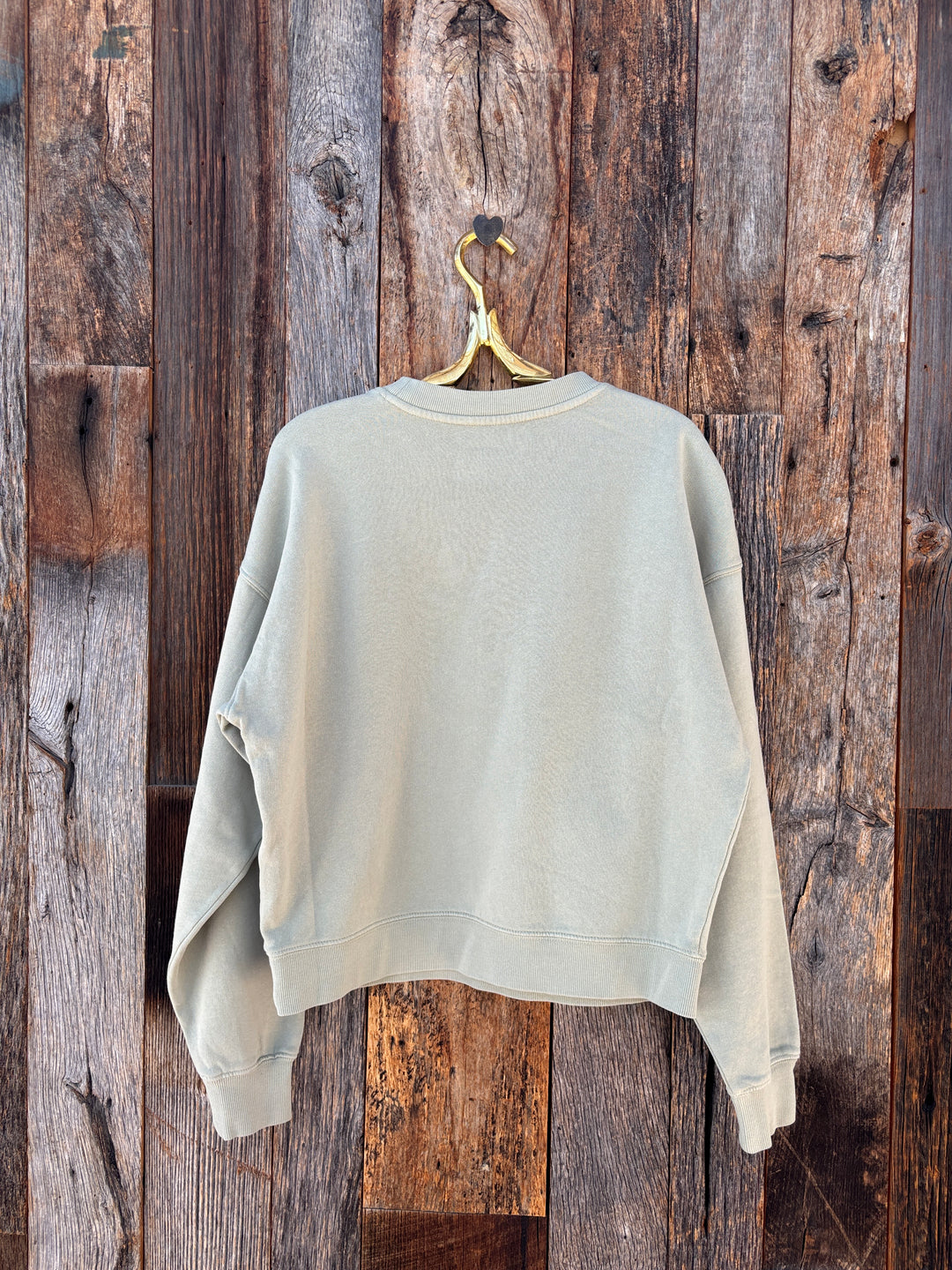 Z Supply Ciao First Date Sweatshirt Bay Leaf