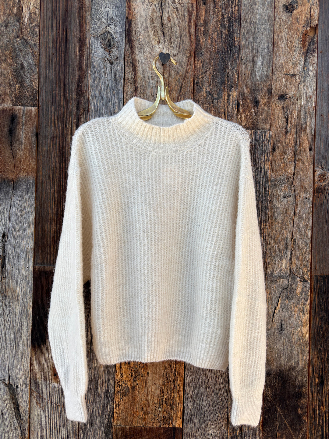 American Vintage Jumper East Melange Pearl