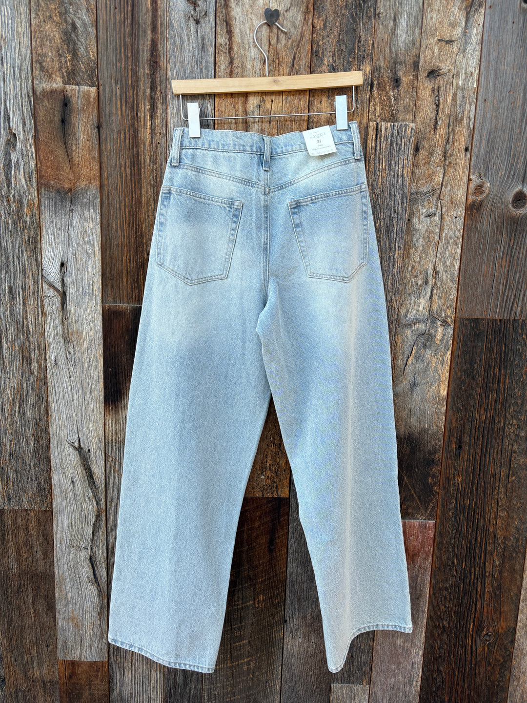 Z Supply Lou Denim Pant Faded Indigo