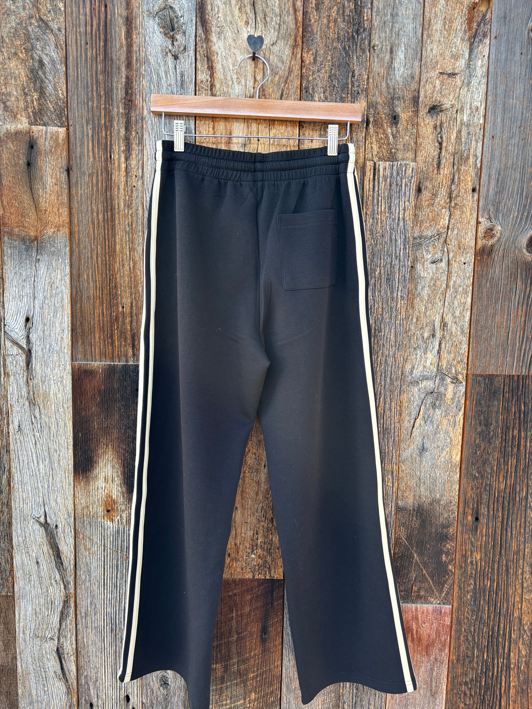 Perfect White Tee Travel Track Pant Black