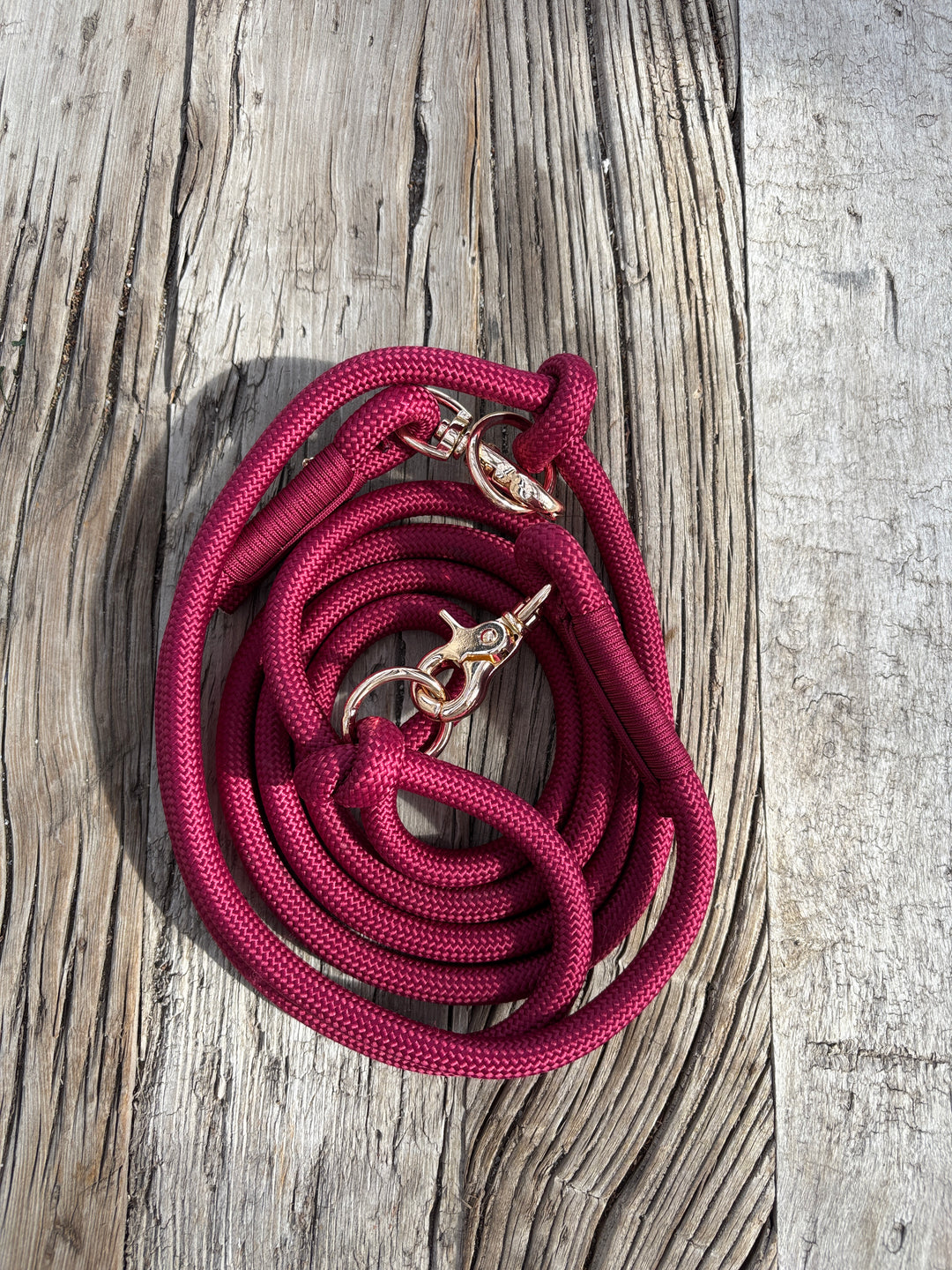 Furlou Hands Free Leash Bordeaux