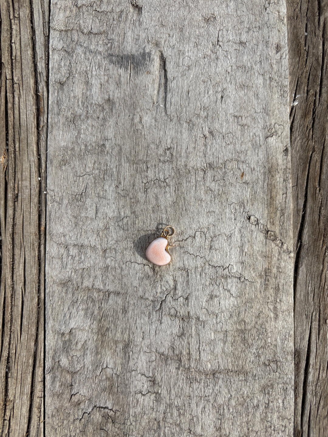 Shá Parlé Small Pink Heart Charm