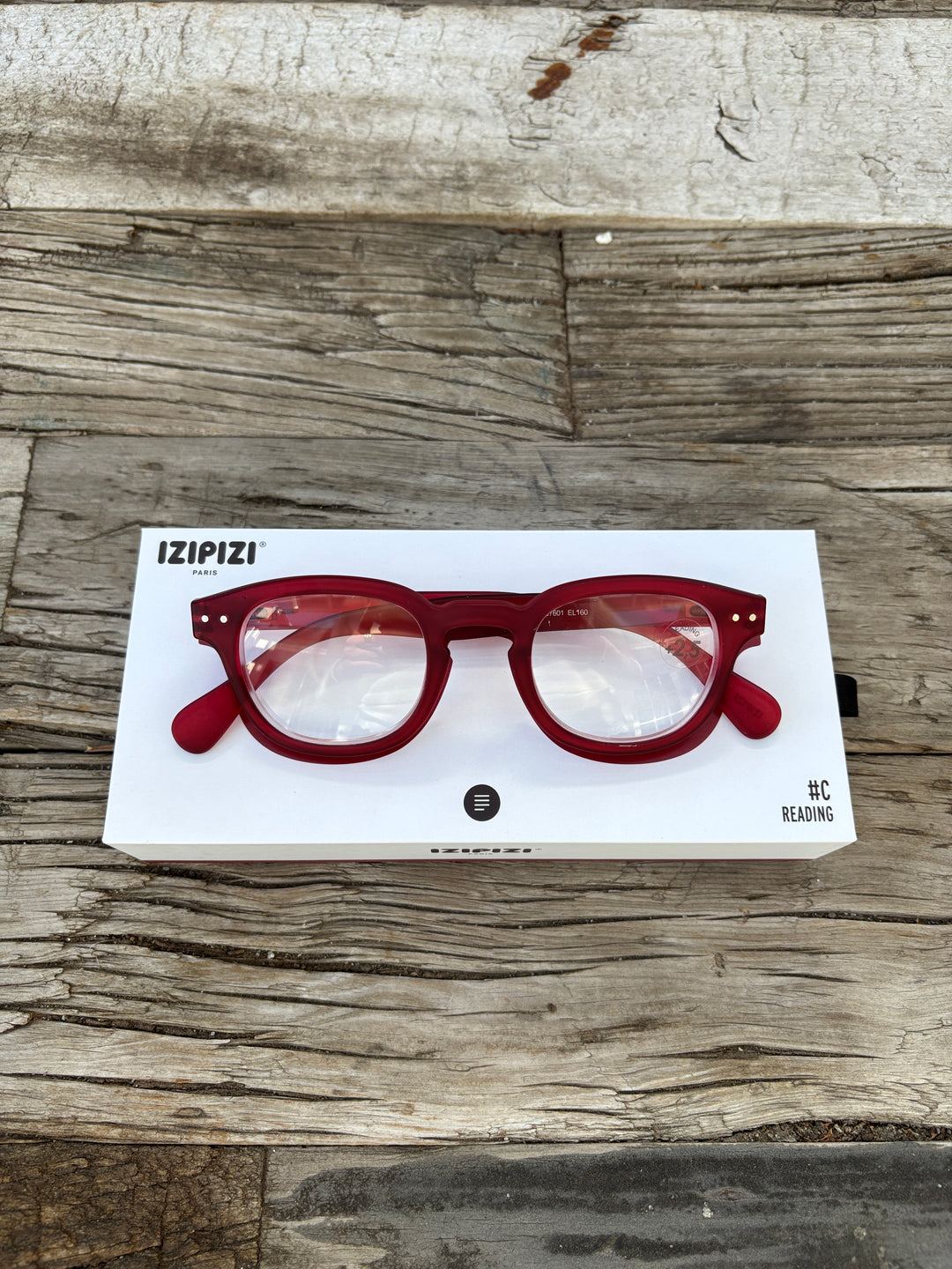 Izipizi Reading Glasses - C - Cherry Red
