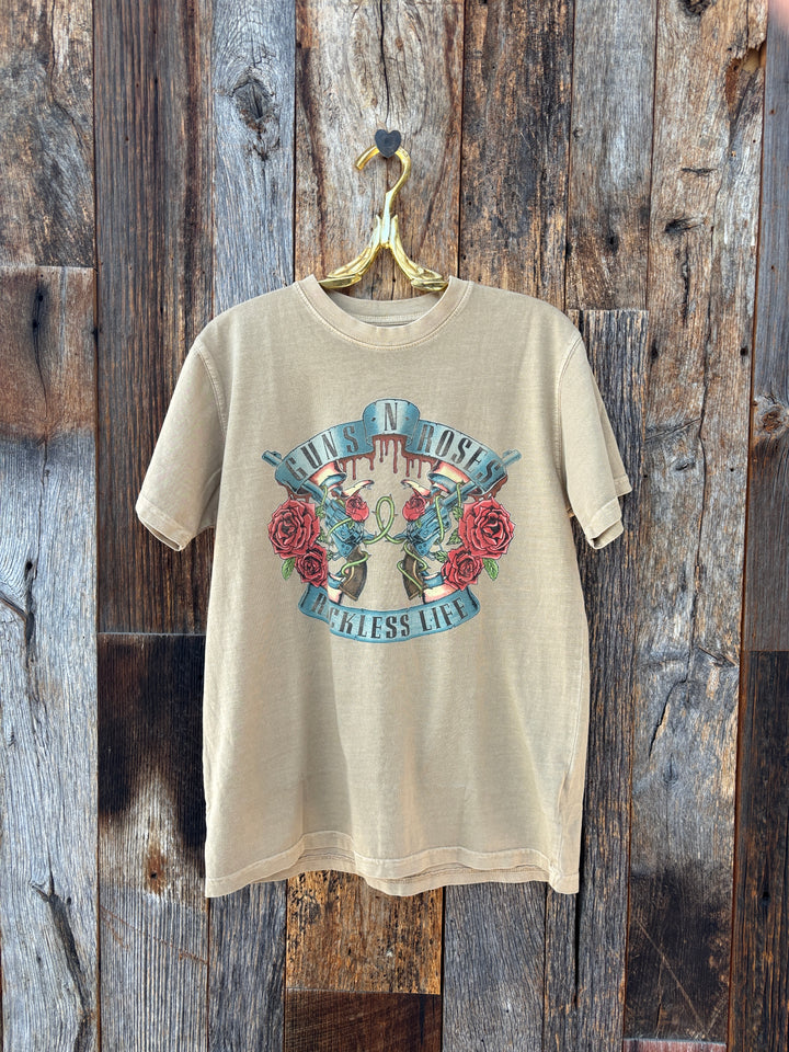 People Of Leisure Guns and Roses Reckless Tee