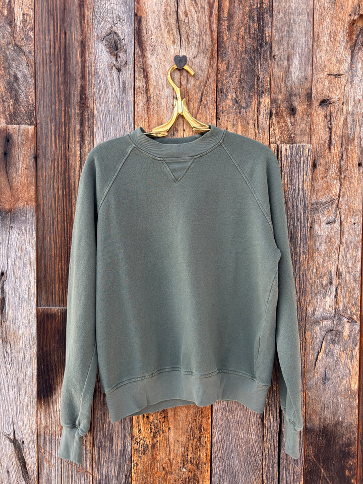 People Of Leisure The Birdie Pullover- Olive