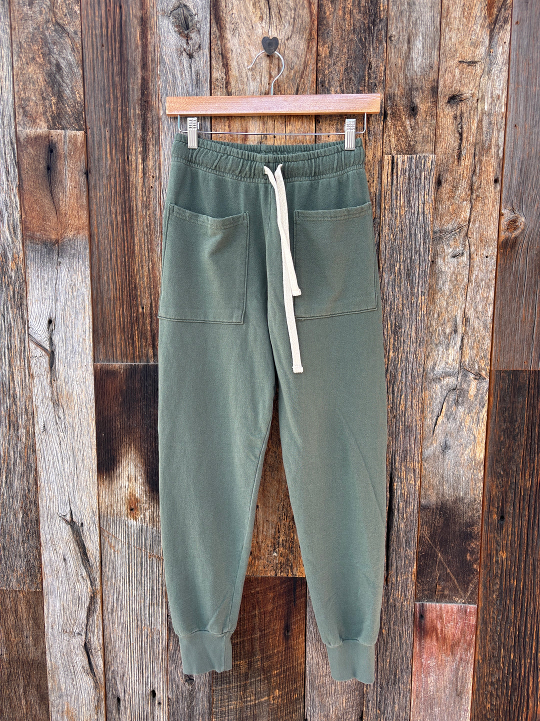 People Of Leisure The Birdie Joggers- Olive