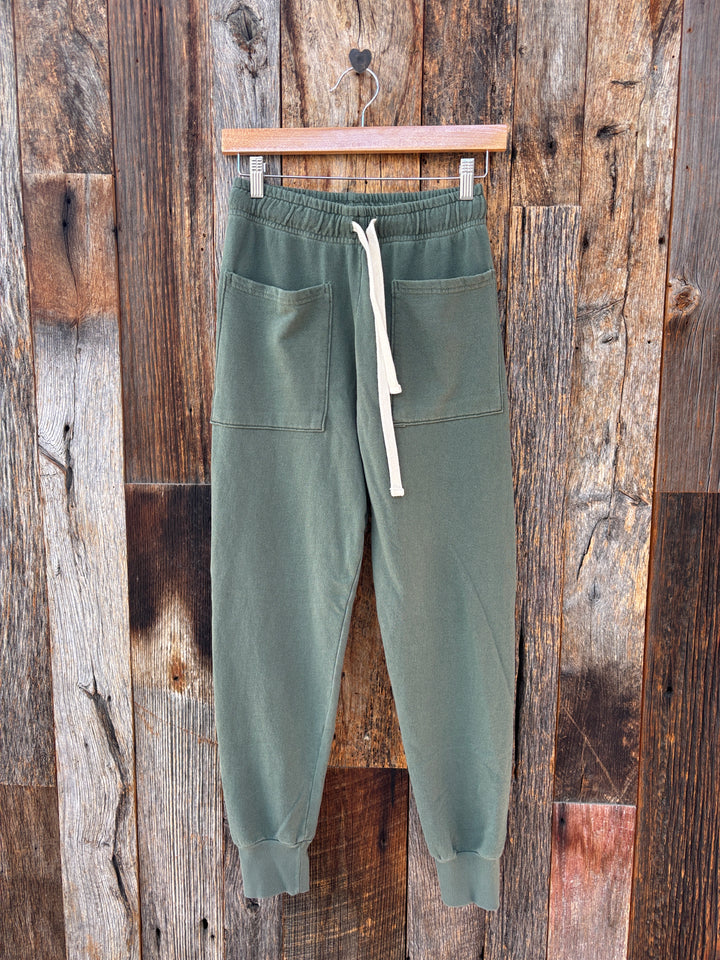 People Of Leisure The Birdie Joggers- Olive
