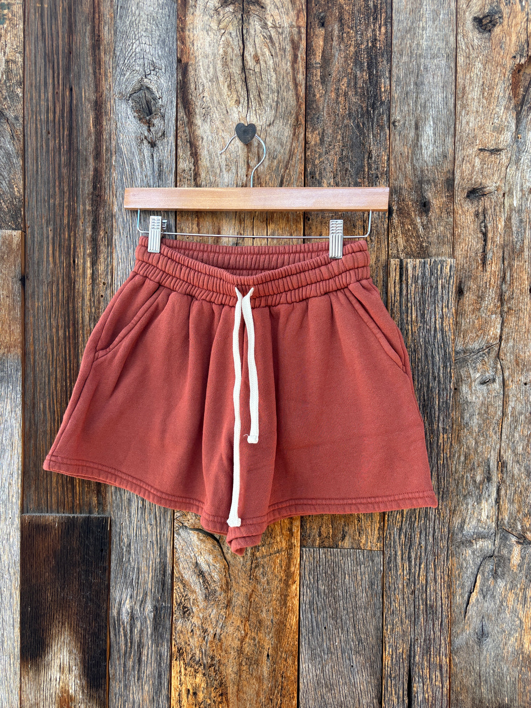 People Of Leisure The Bonnie Shorts - Rust