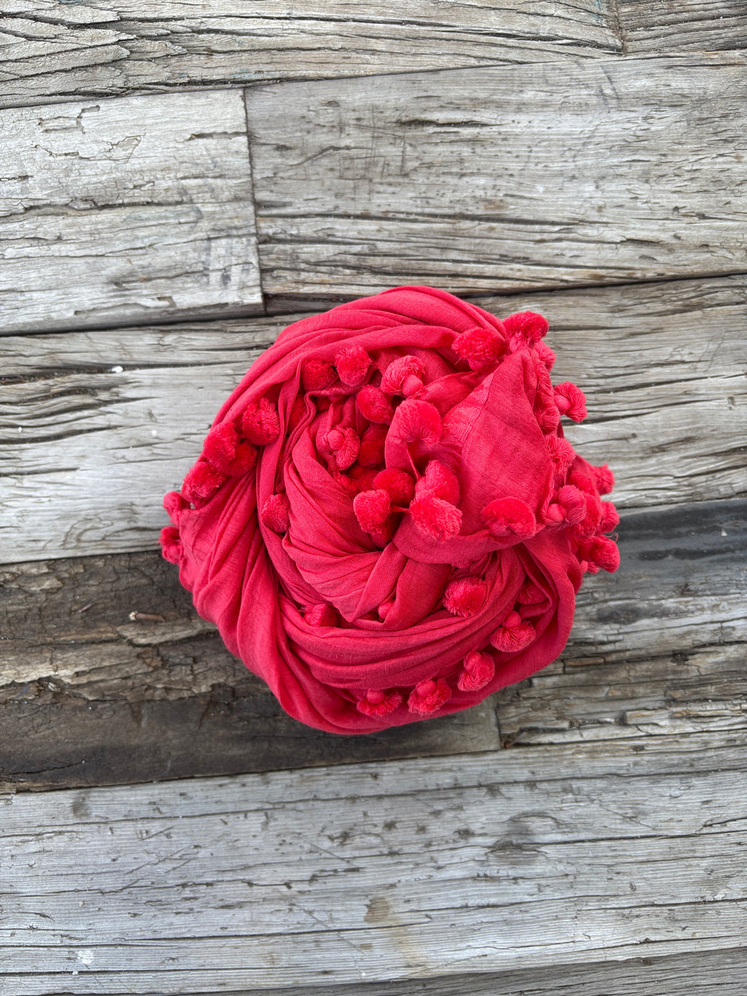 Matta Dupatta Plain Shawl Poppy
