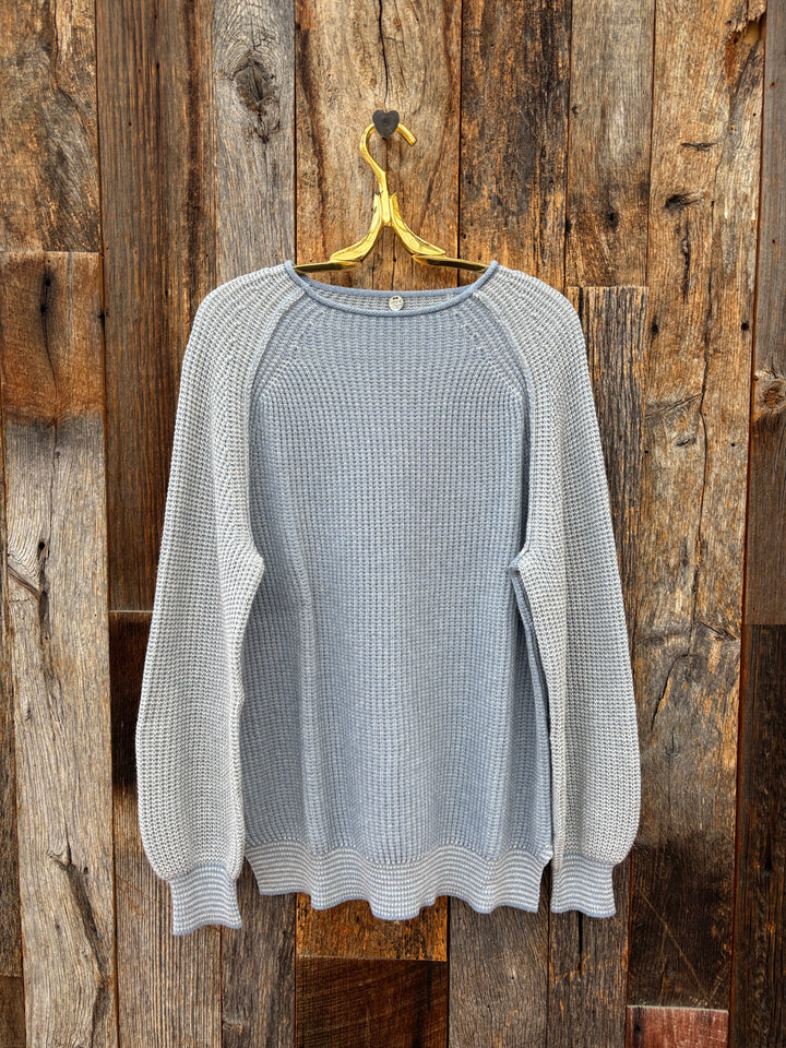 Margaret O'leary Denim Baseball Tunic