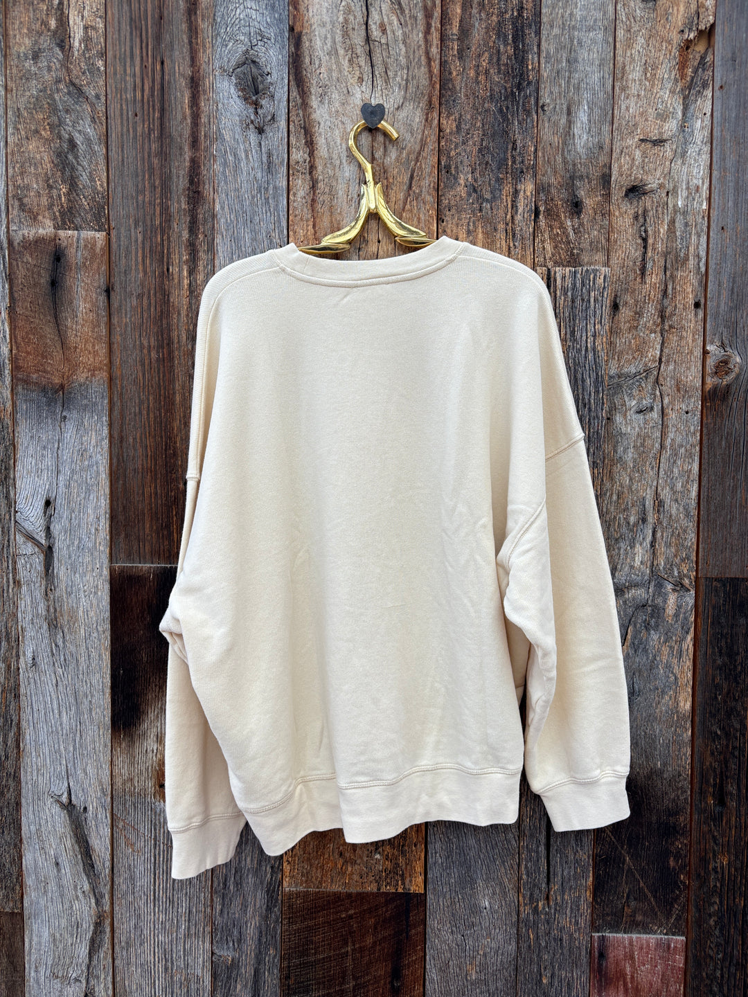 American Vintage Atubay Sweatshirt Ecru