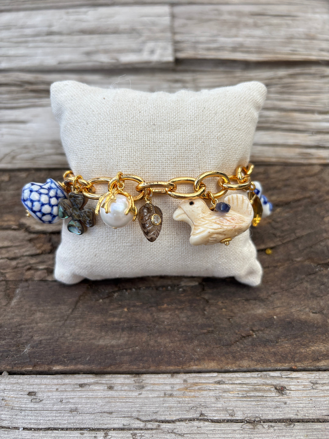 Chan Luu Delft Charm Bracelet Multi BGZ-6417