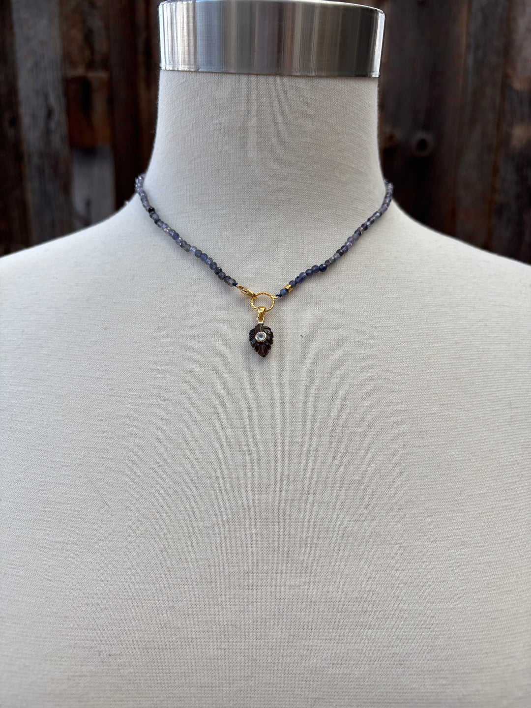 Chan Luu Fern Necklace Iolite NG-15575