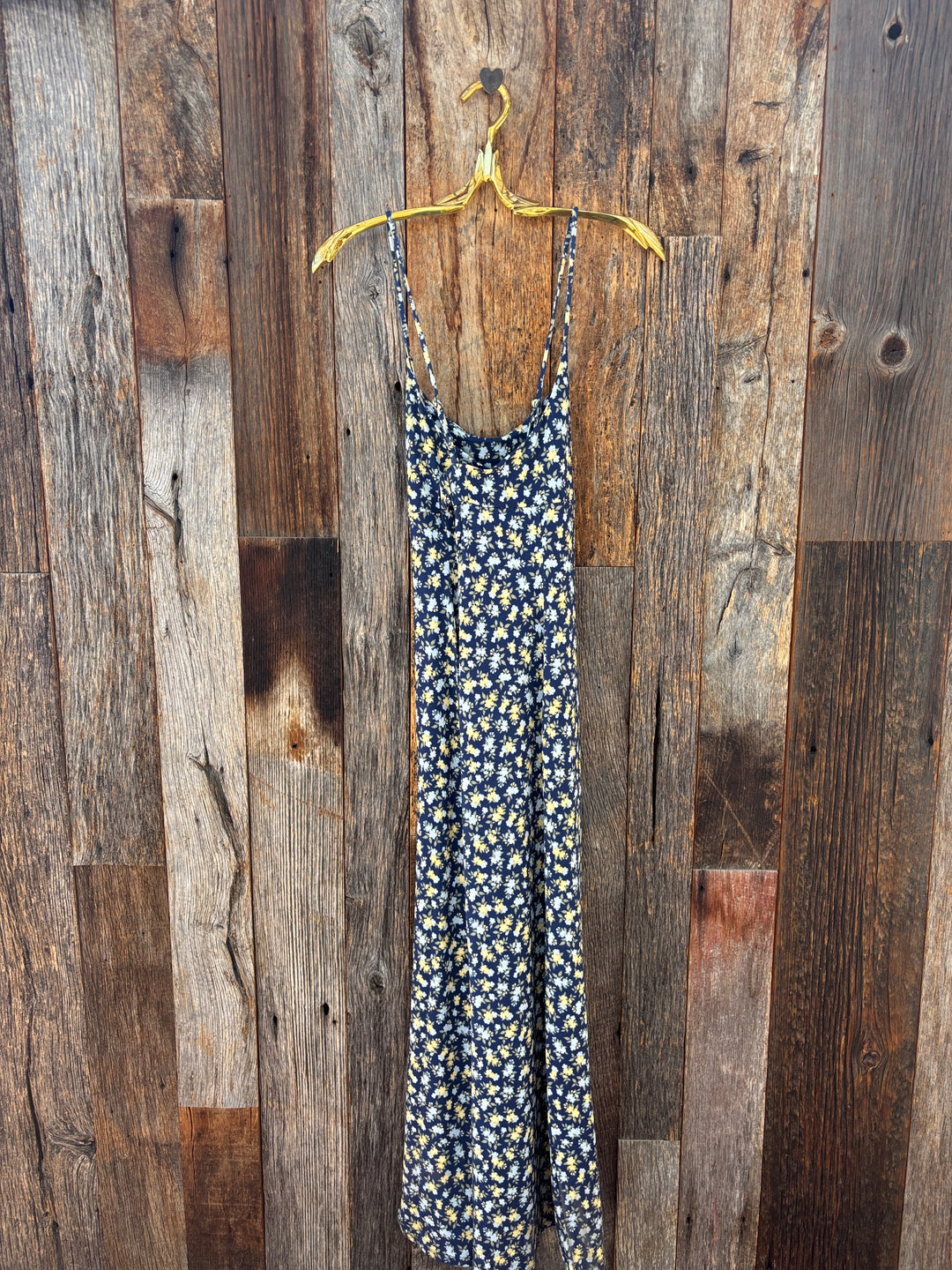 Z Supply Chiara Idra Ditsy Midi Dress Eclipse