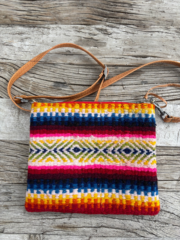 Totem Salvaged Pink Wall Donkey Crossbody