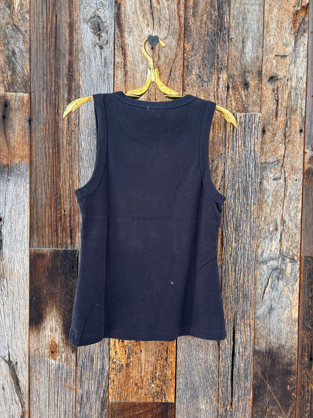 Dylan Jude Rib Tank Washed Black