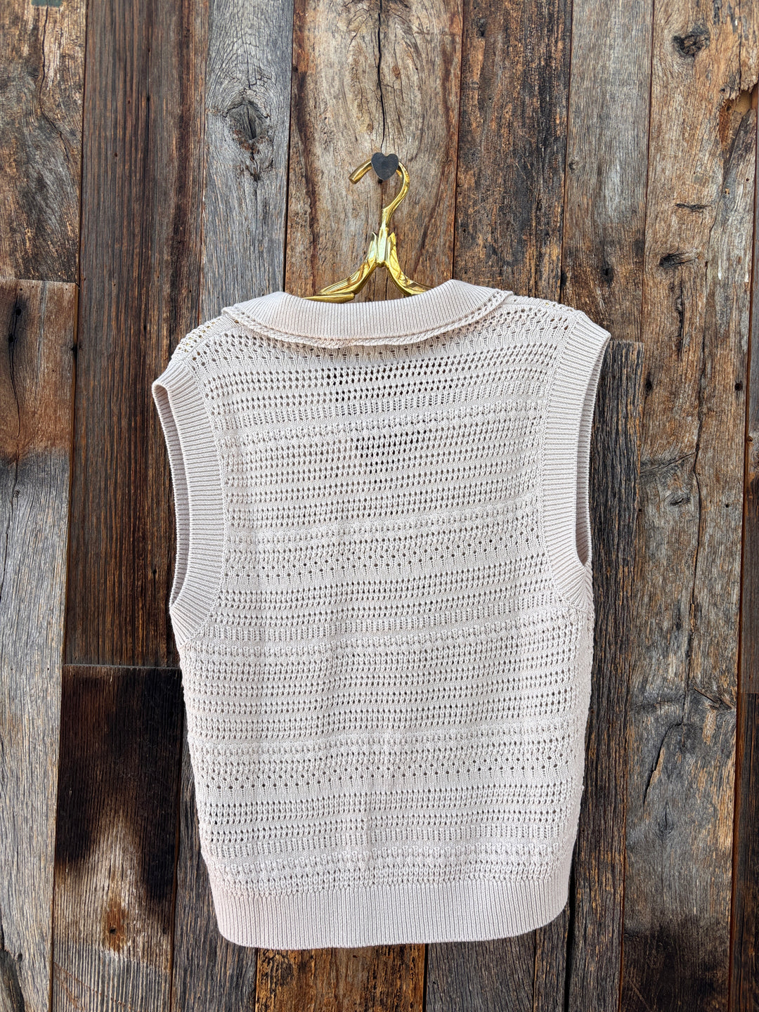 Dylan Blair Polo Sweater Oatmeal