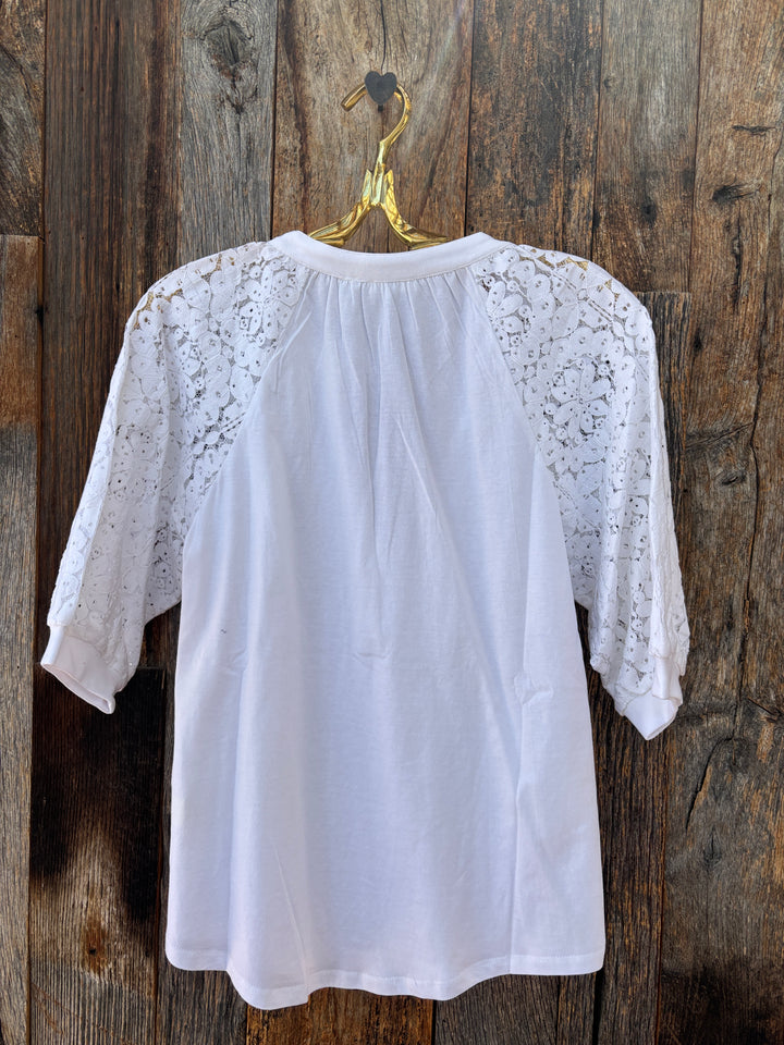 Dylan Jolie Top White