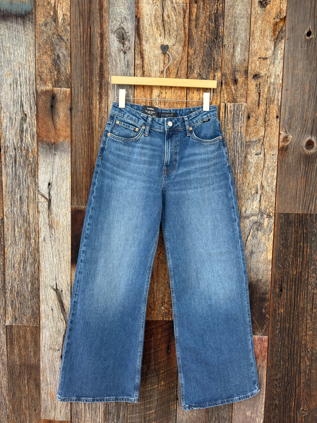 Mavi Florida Mid Rise Brushed Classic Blue