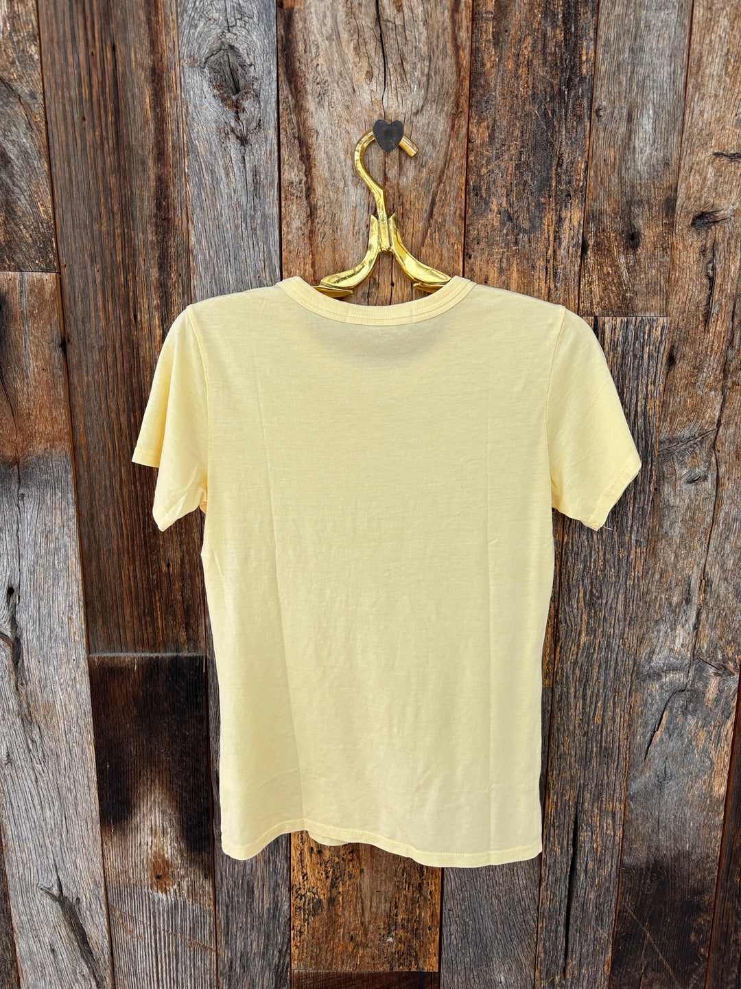 Project Social T You Got It Washed Baby Tee Butter Yellow