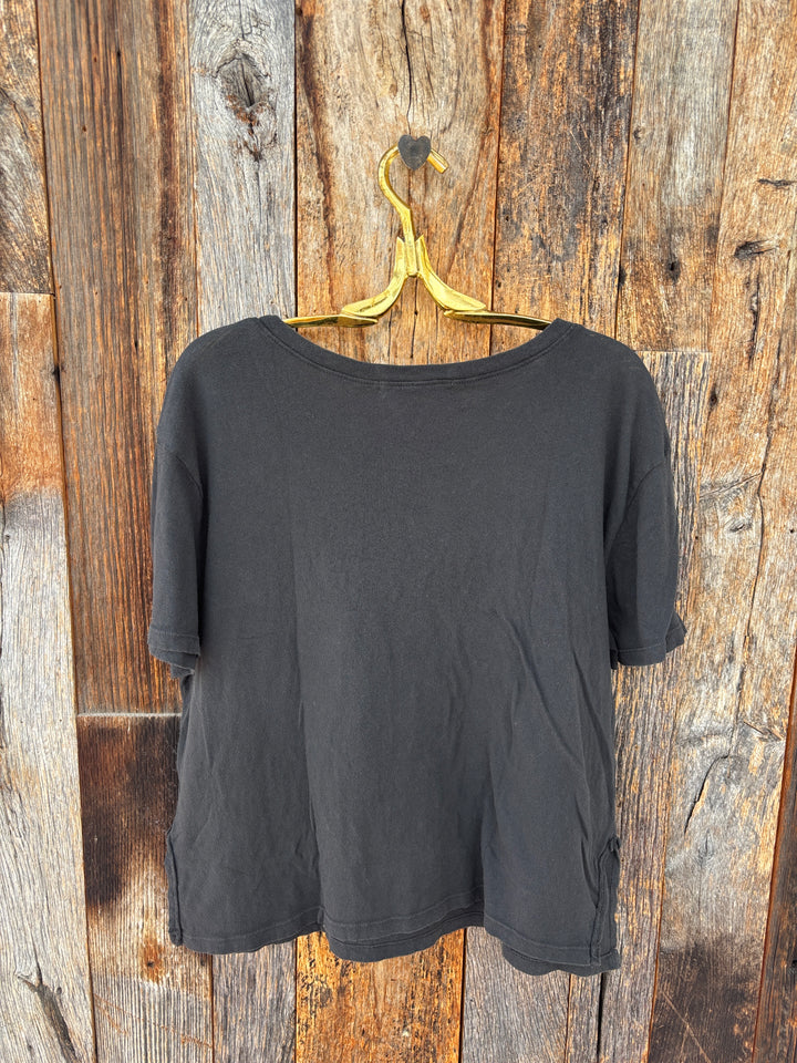 Project Social T Fen Boyfriend Pocket Tee Washed Black