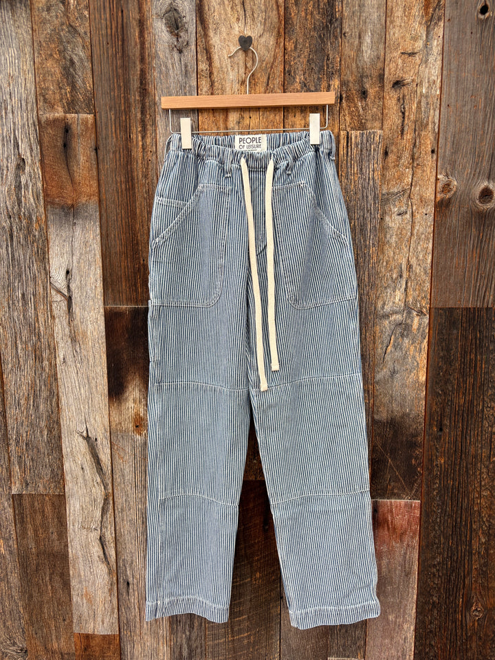 People Of Leisure Euro Stripe Workwear Pants