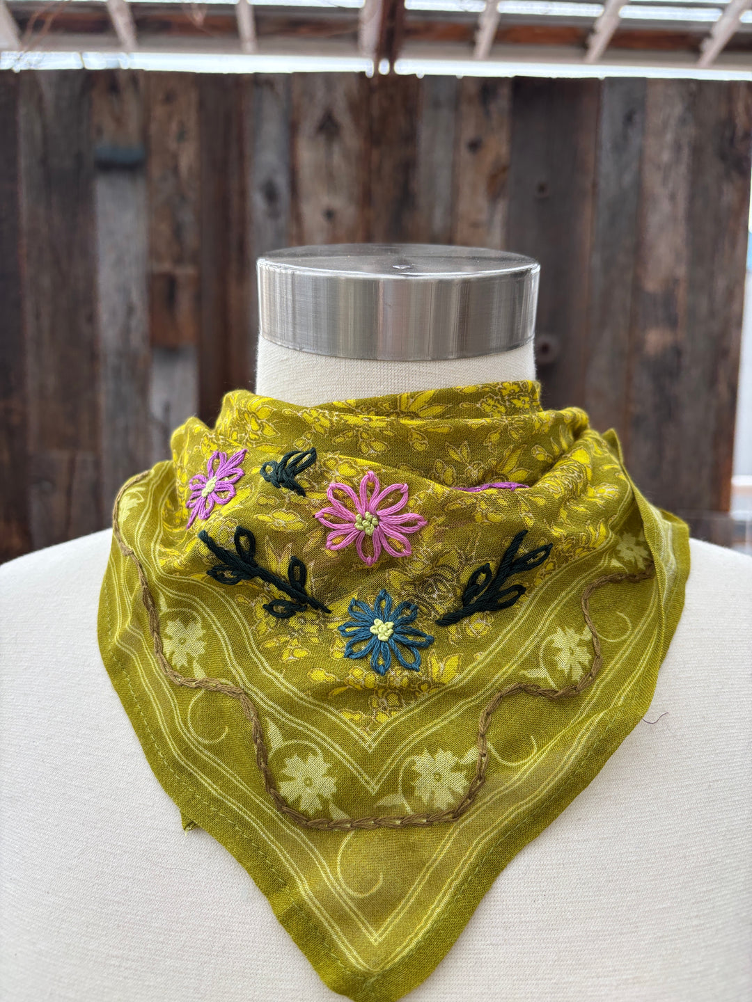 Chan Luu Bandana DF-SC-169  Mustard