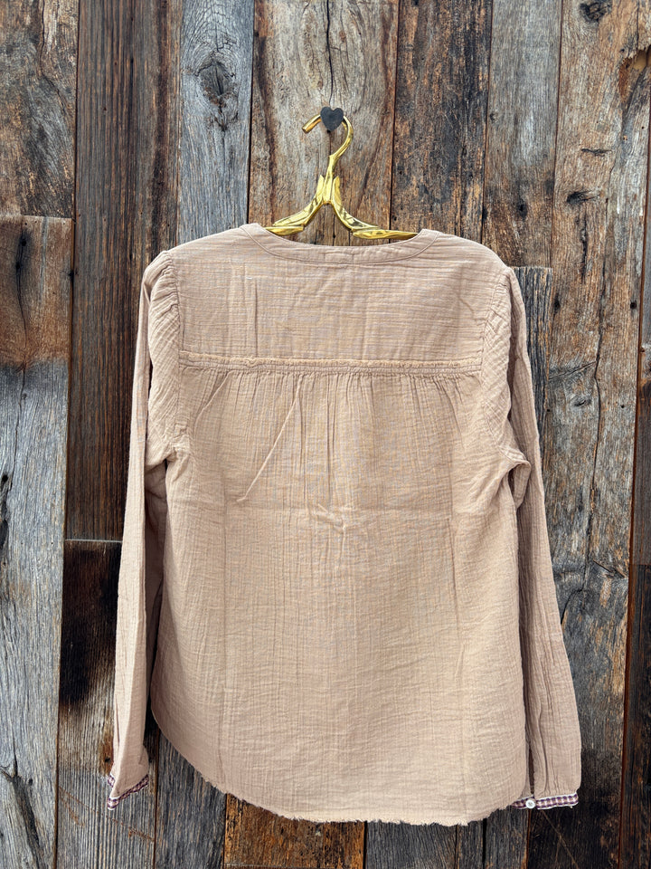 Dylan Lea Blouse Terra Cotta