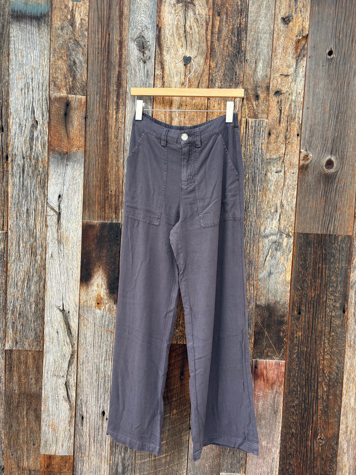 Dylan Casey Wide Leg Pant Vintage Black