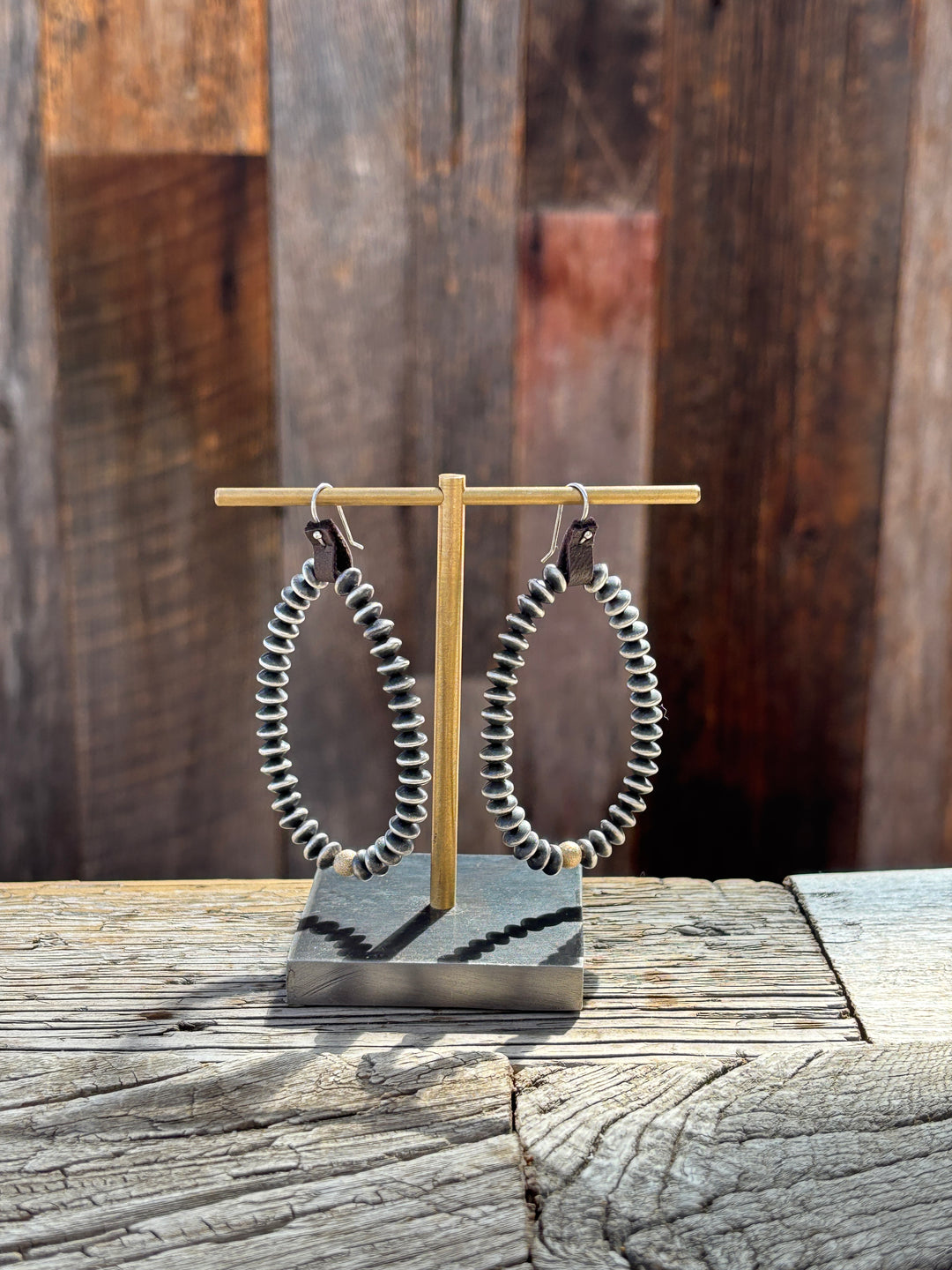 CLP Silver Saucer Hoops