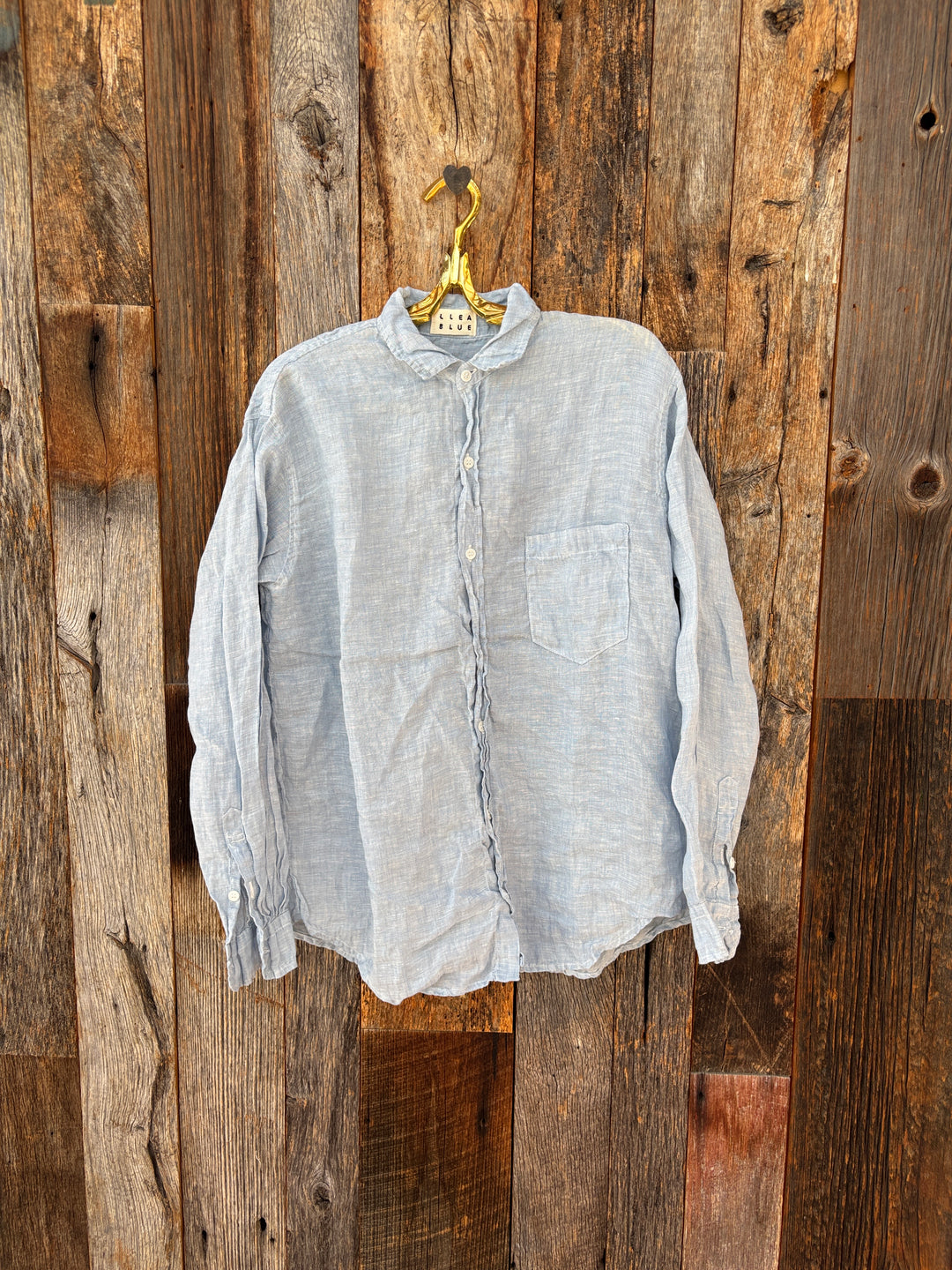 Llea Blue Alix (Joss) Aqua Chambray