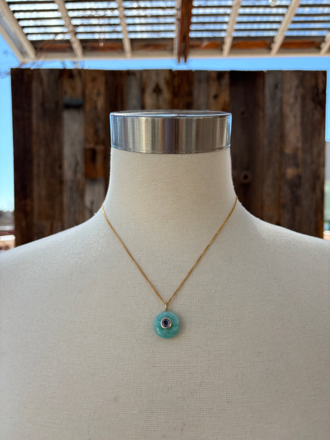 Chan Luu Seed Necklace Amazonite NG-15586