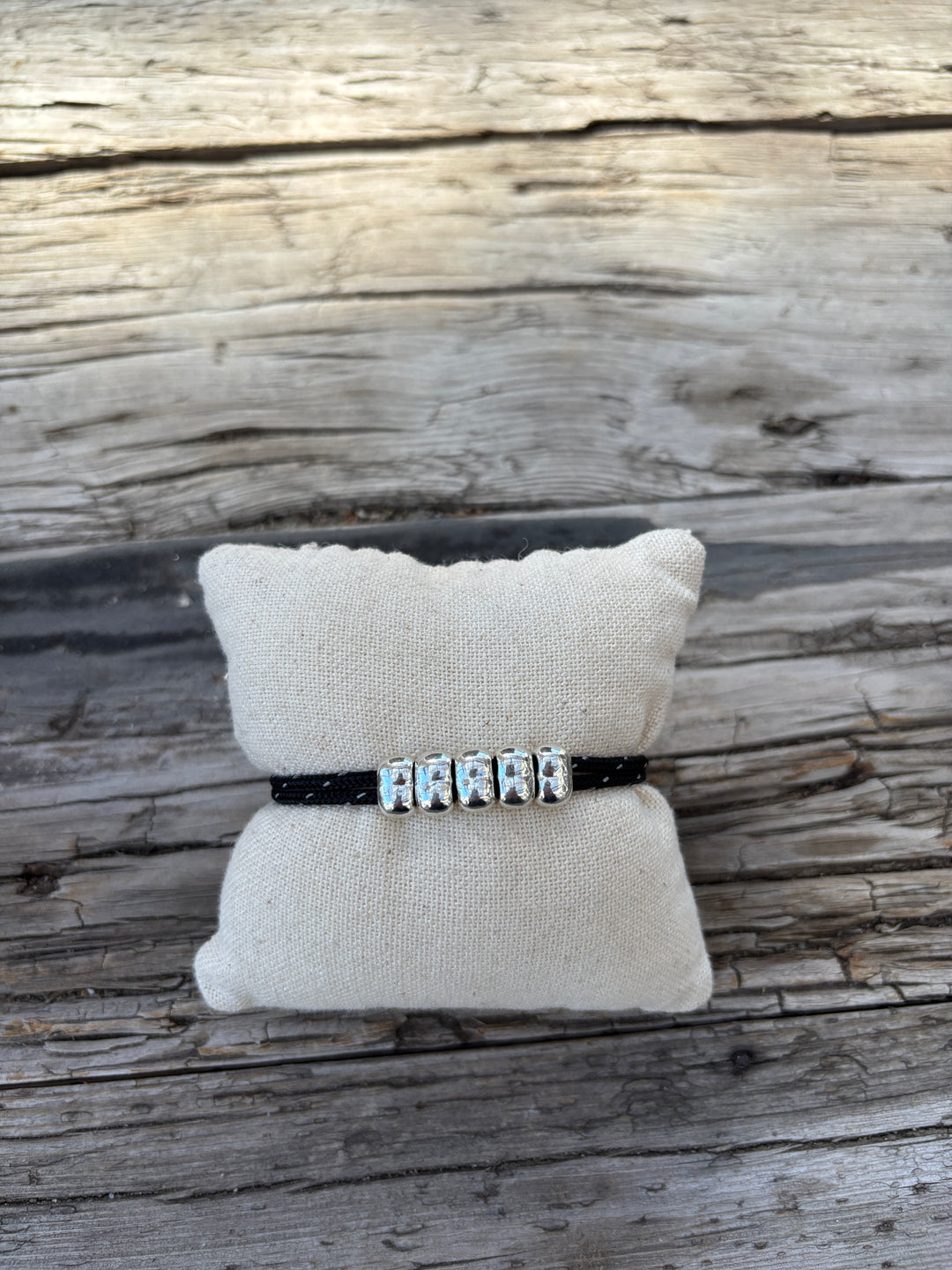 Chan Luu Abacus Bracelet Black BS-6408