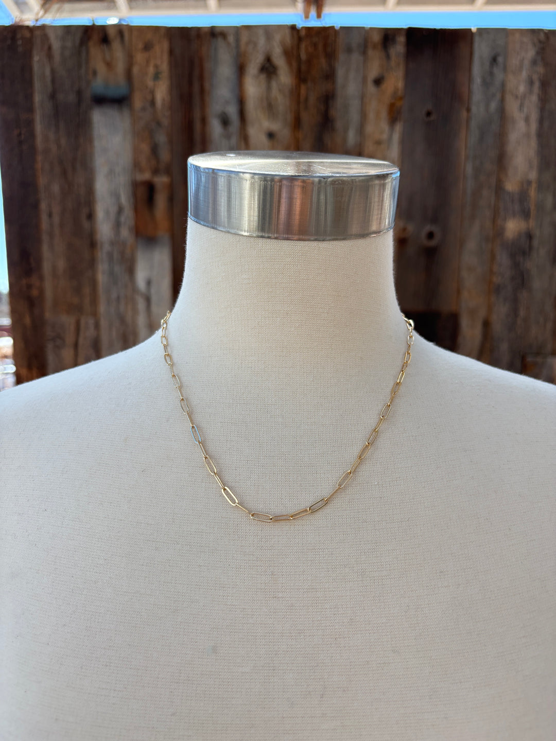 Thatch Finn Necklace 14k GP