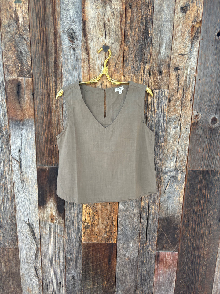 Dylan Jess Top Light Olive