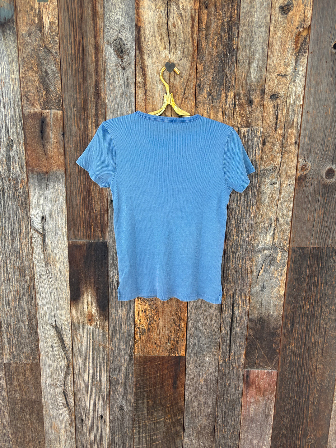 Dylan Rowan Rib Tee Bright Blue