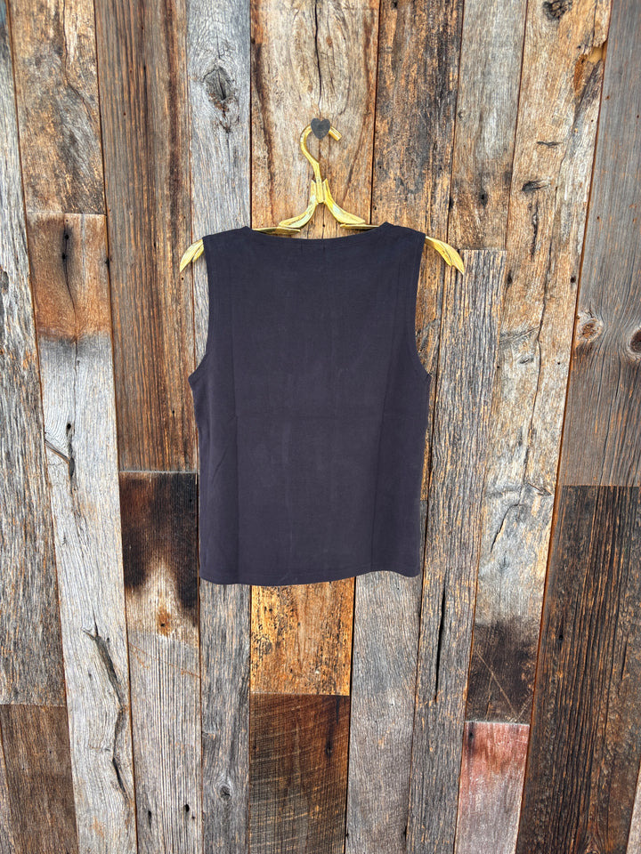 Dylan Everly Top Washed Black