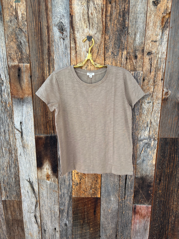 Dylan S/S Modern Crew Tee Light Olive