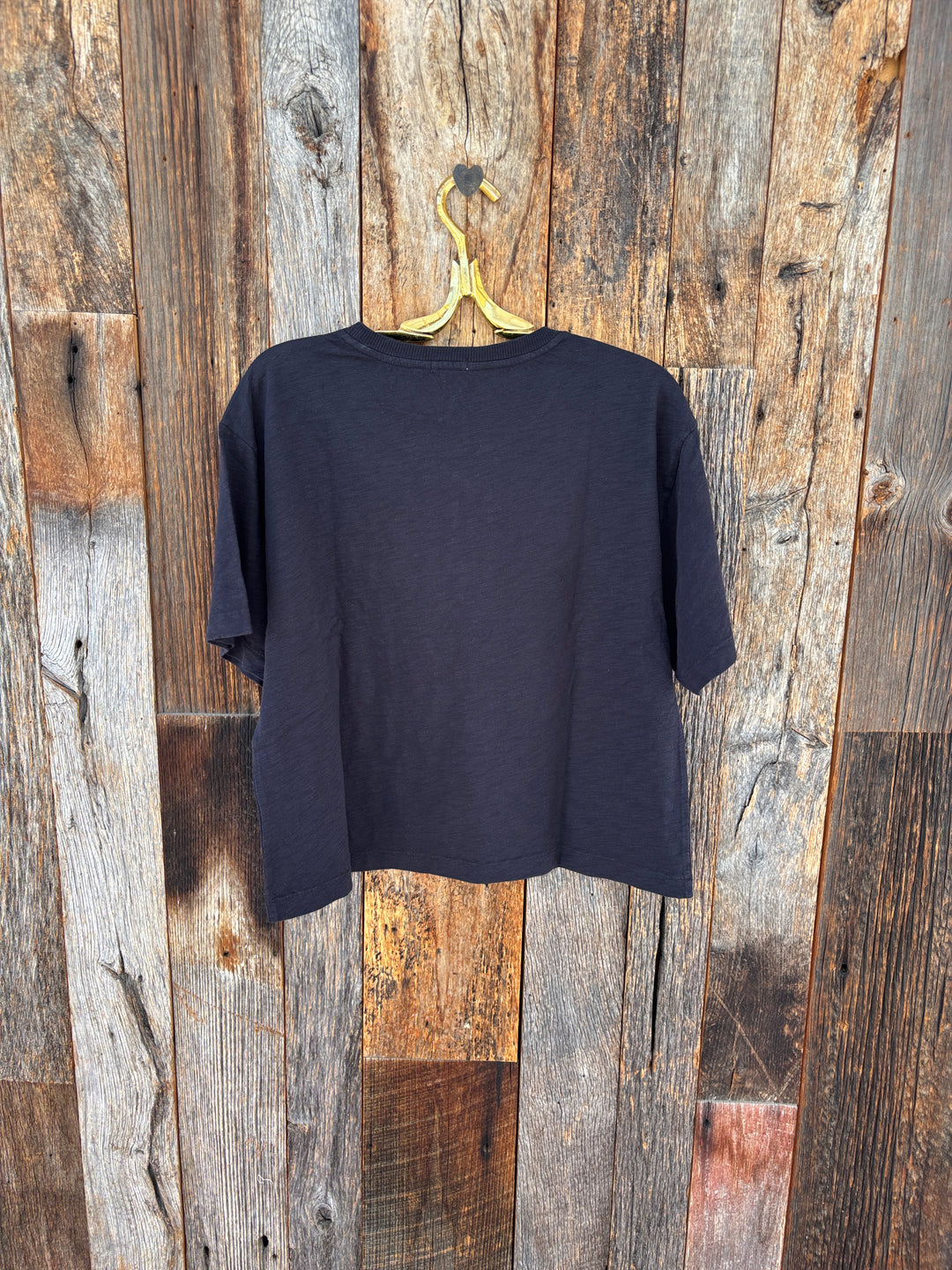 Dylan Loose Crew Tee Washed Black