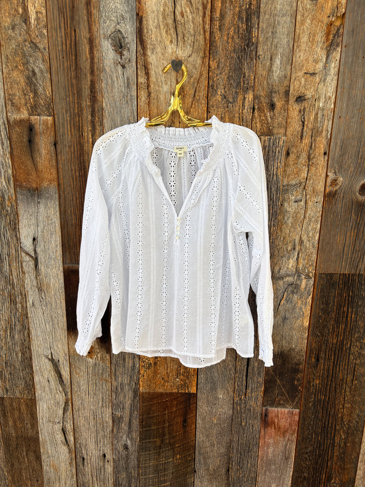 Dylan Talia Blouse White