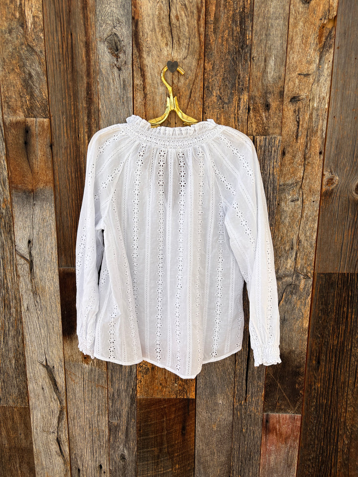 Dylan Talia Blouse White