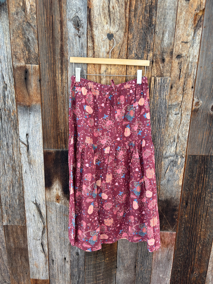 Dylan Camelia Tie Skirt Multi