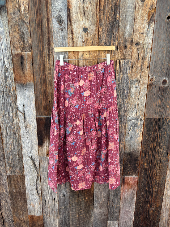 Dylan Camelia Tie Skirt Multi