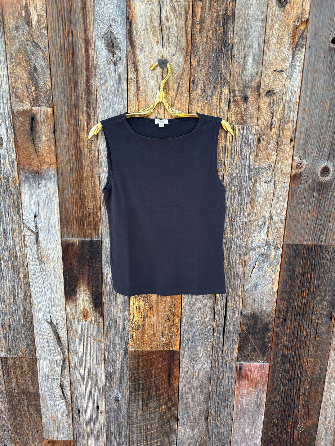 Dylan Anna Tank Washed Black