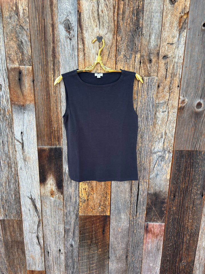 Dylan Anna Tank Washed Black