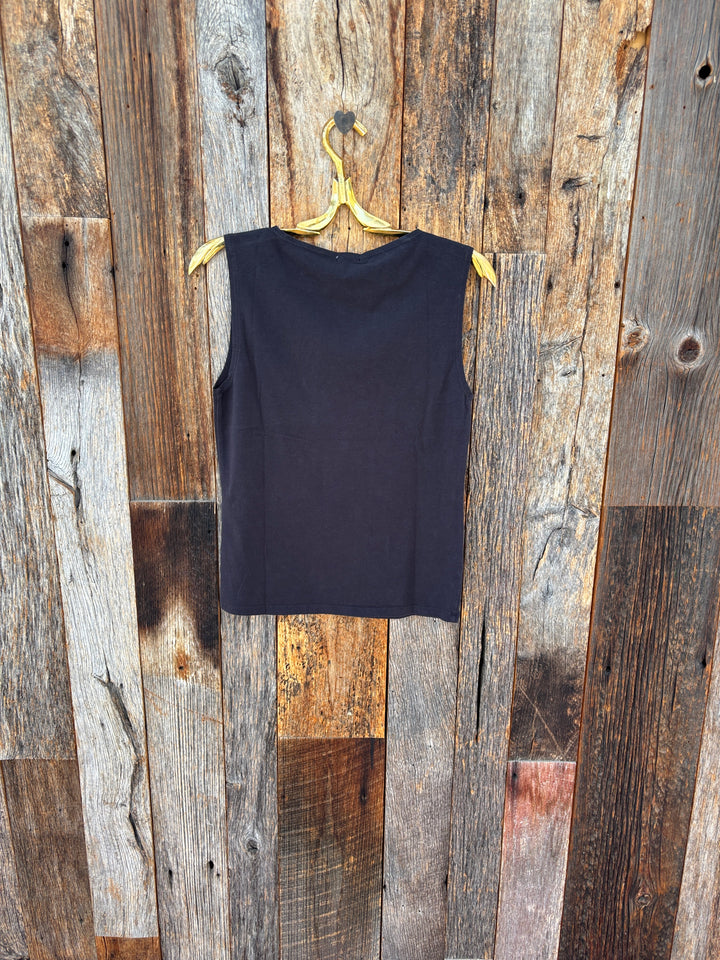 Dylan Anna Tank Washed Black