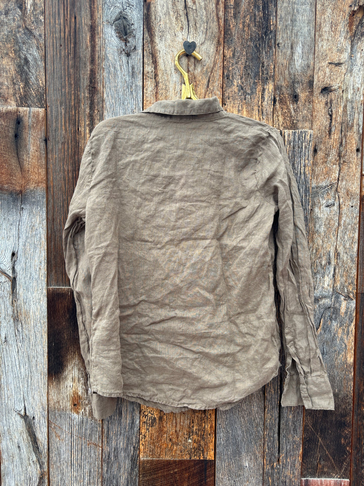 Llea Blue Dorie (Romy) Basic Shirt Bark