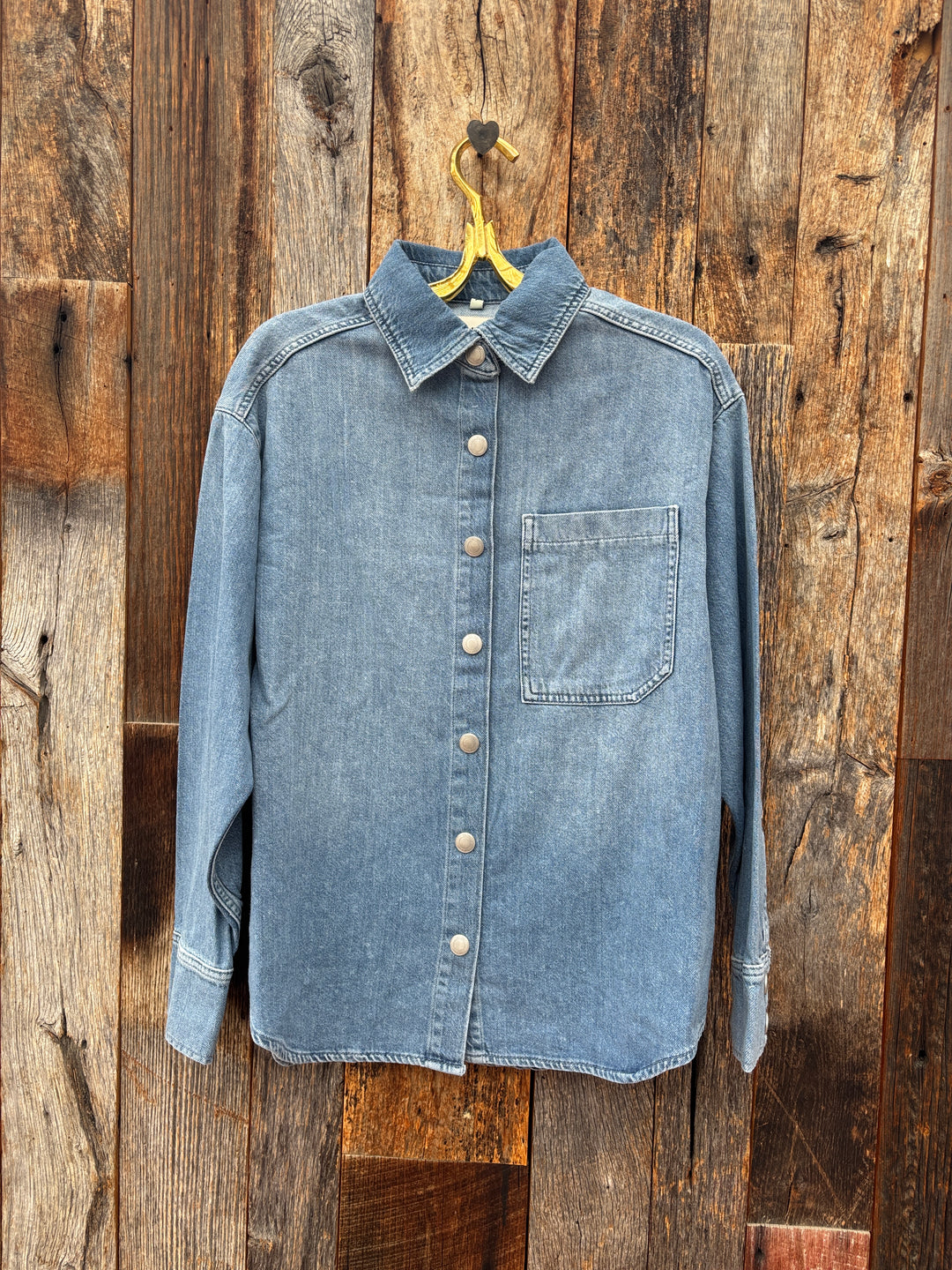 DL1961 Addison Overshirt Riverbank